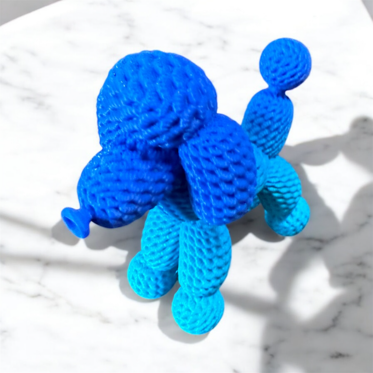 3D Crochet Balloon Poodle