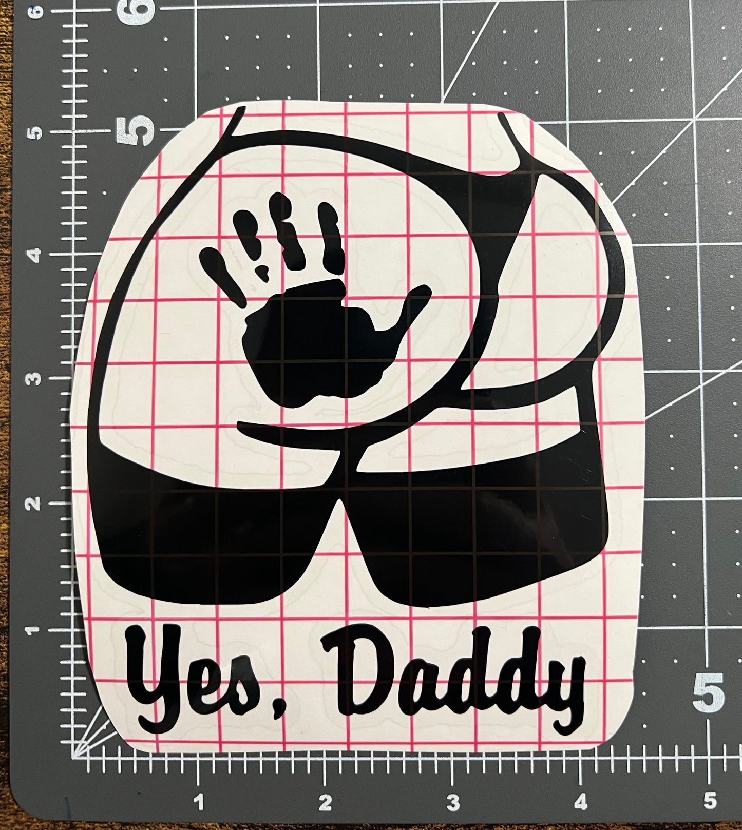 Yes Daddy Decal