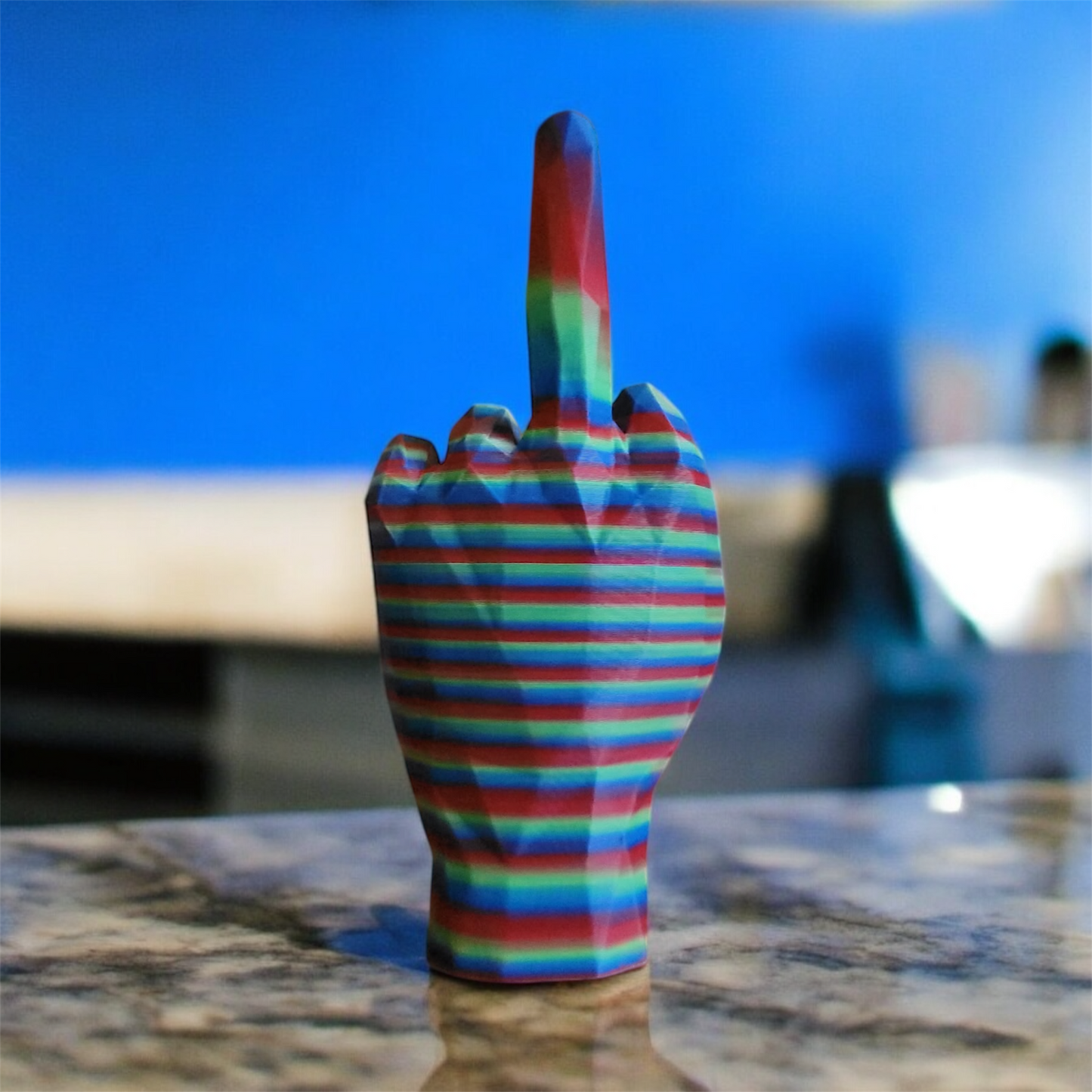 3D Middle Finger