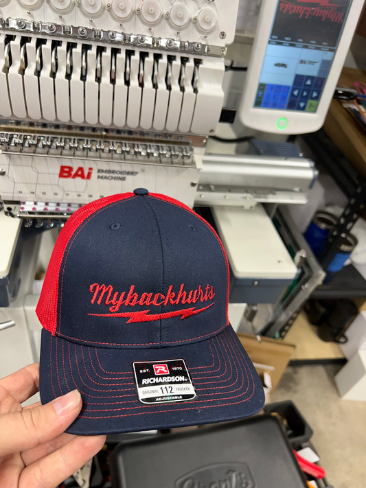 Mybackhurts Embroidered Hat