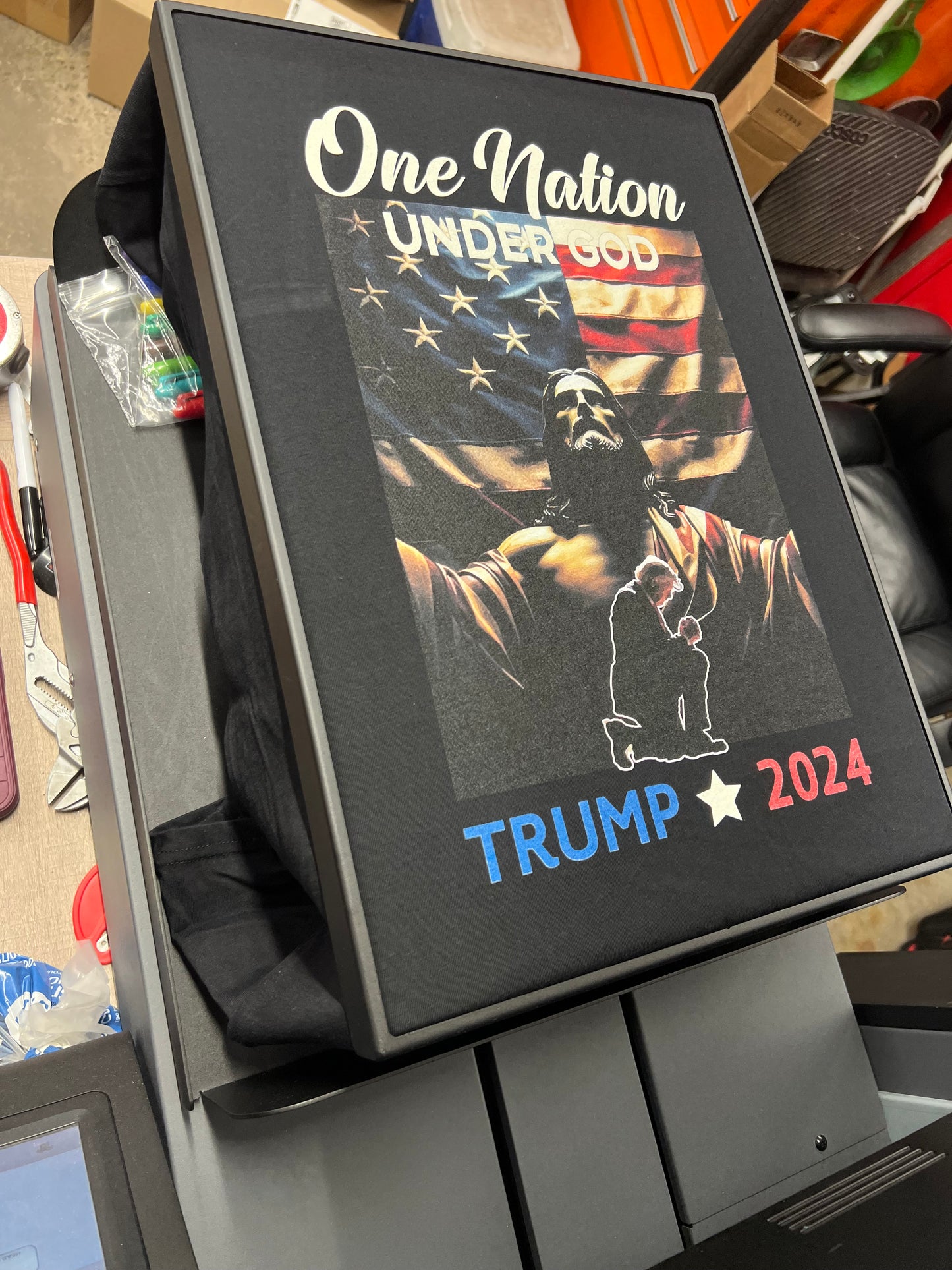 One Nation Under God Trump Shirt