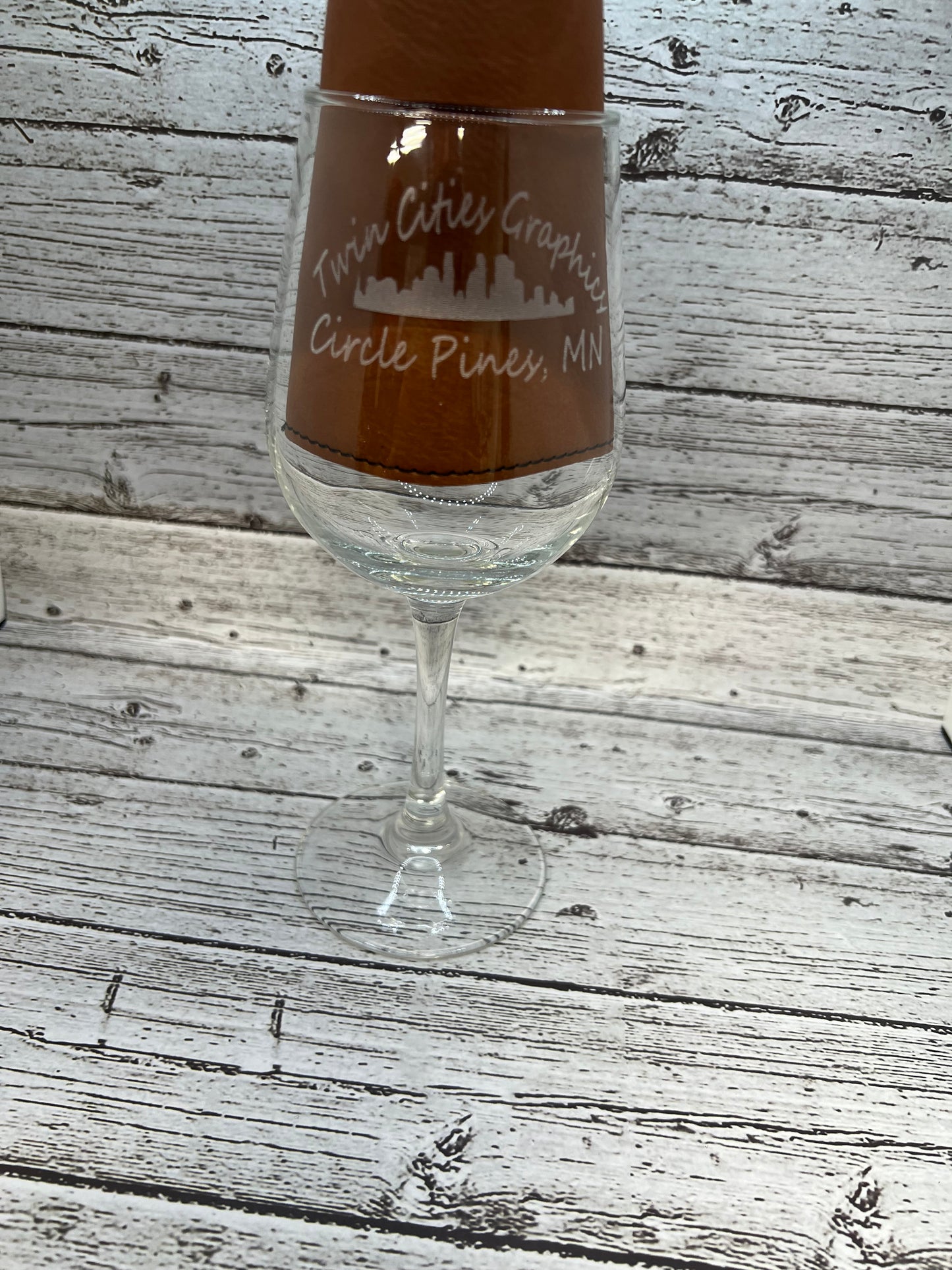 Wine Glass - Laser Engraved