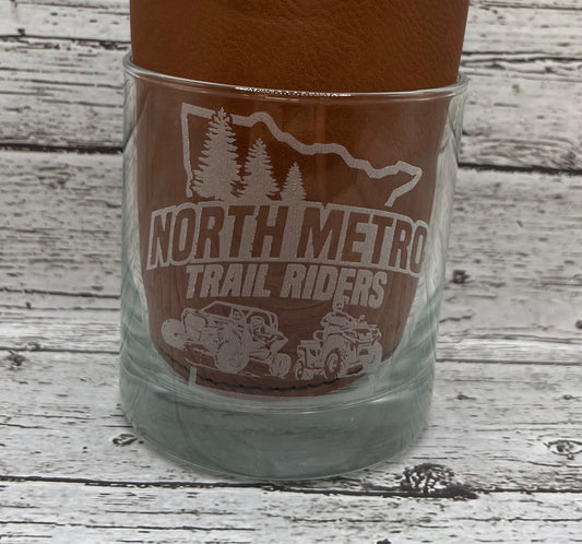 North Metro Trail Riders - On The Rocks Glass 10.5oz