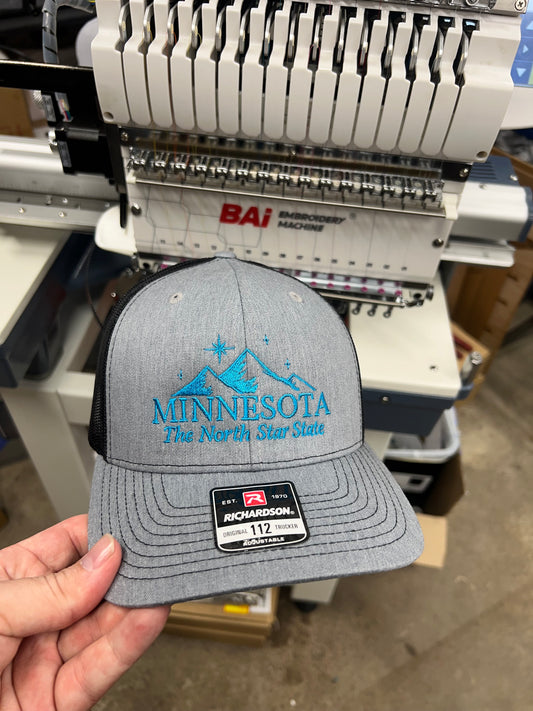 Minnesota - The Lonstar State Embroidered Hat