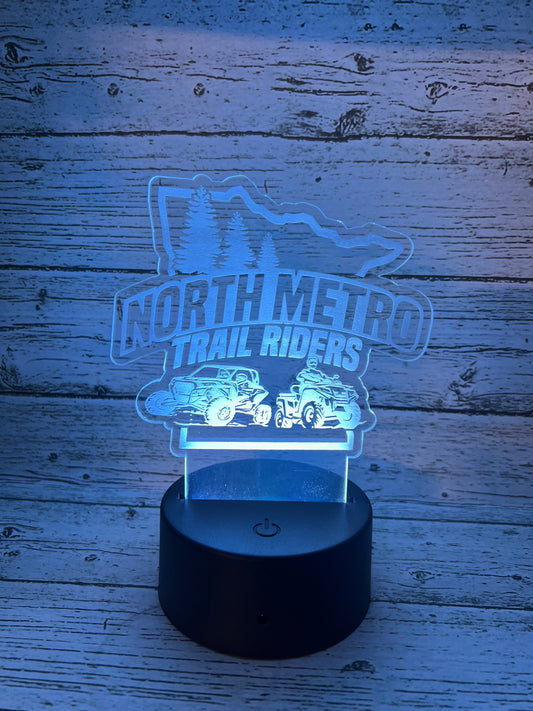 NMTR - Night Light Engraved