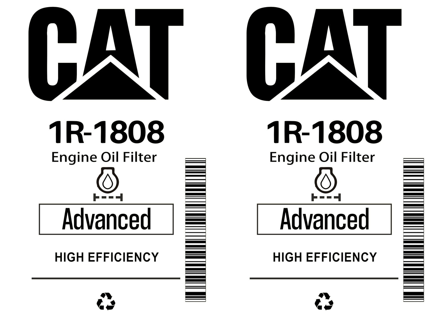 Spray/Oil Filter Tumblers - MULTIPLE OPTIONS