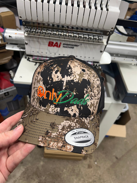 OnlyDads Embroidered Hat Camo