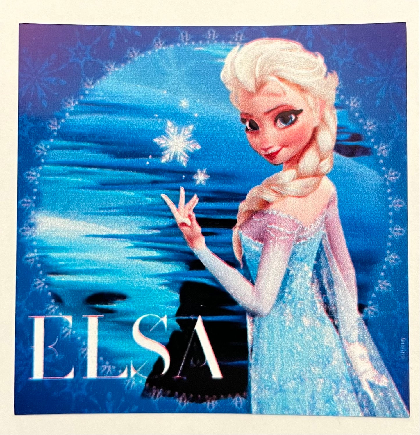 Elsa Full Color Sticker