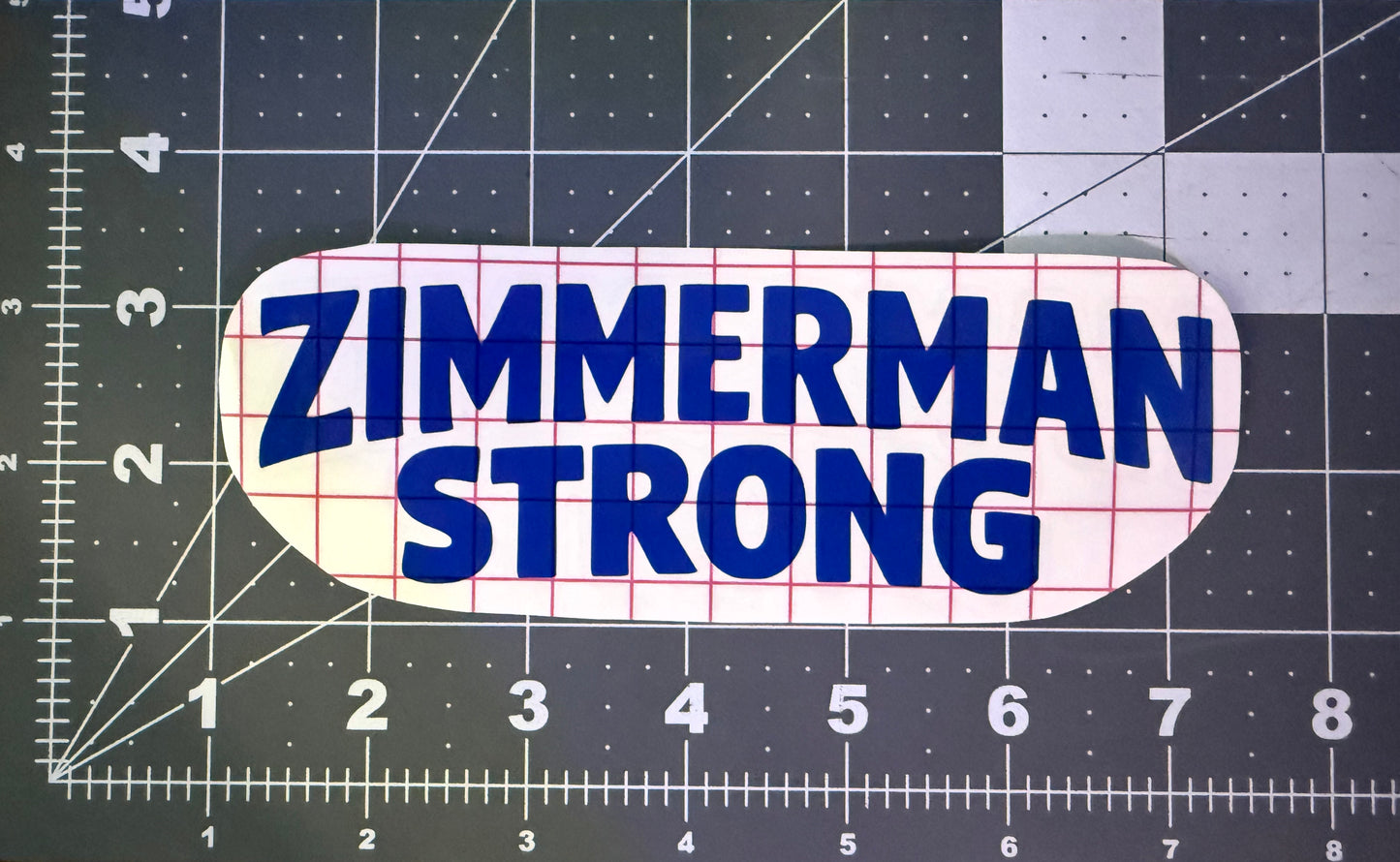 Zimmerman Strong Hoodie & Decal