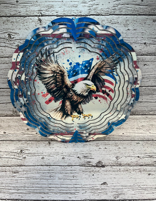 Eagle Wind Spinner 10”