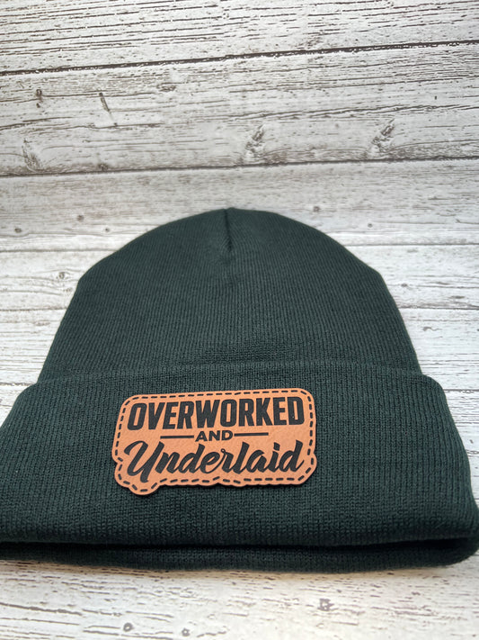 Overworked & Underlaid Beanie