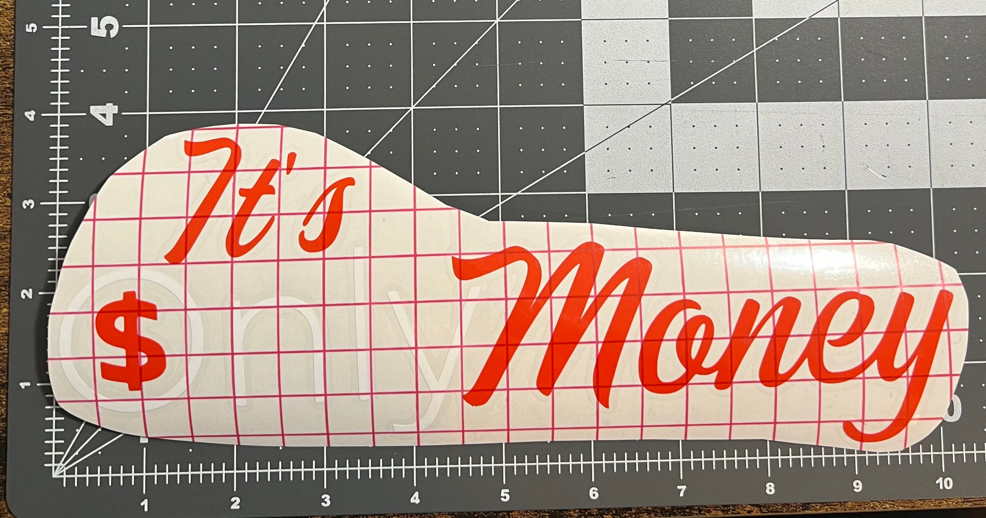 It’s Only Money Decal – Twin Cities Graphics