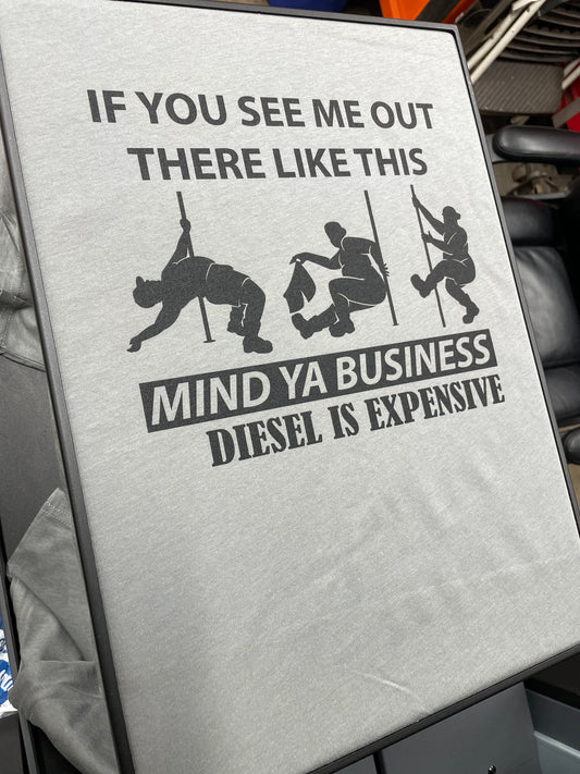 Diesel Is Expensive Shirt