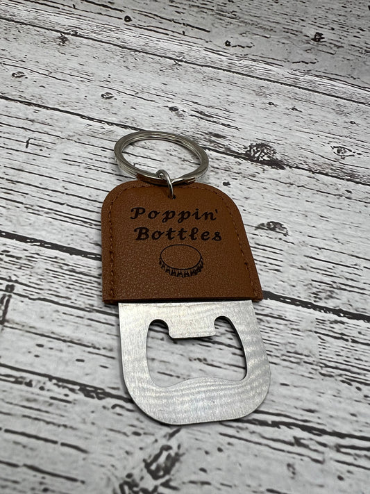 Bottle Opener Keychain - Poppin Bottles