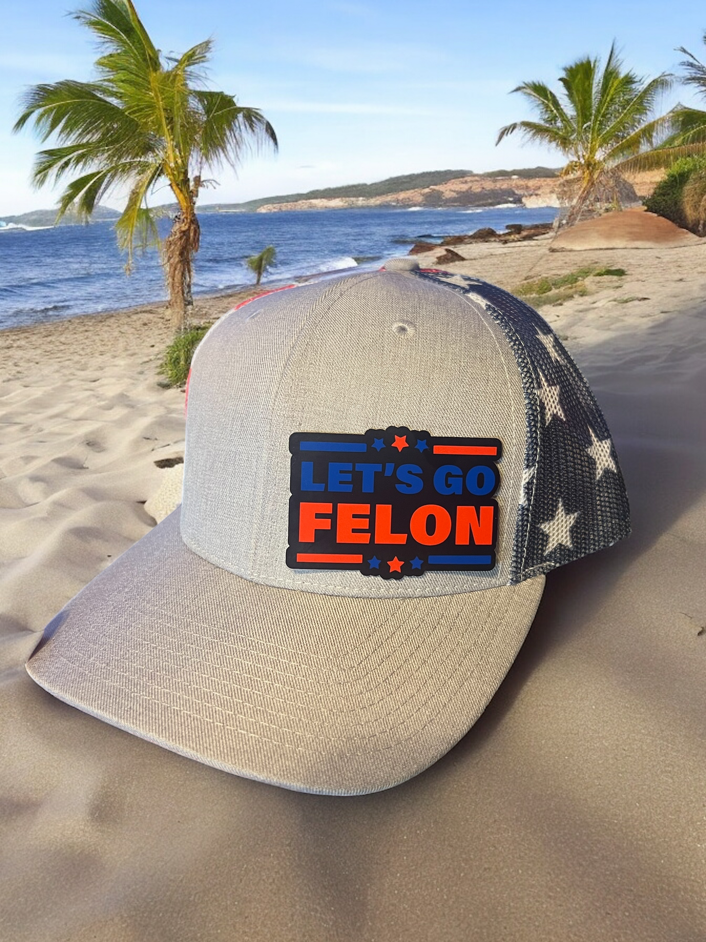 Let’s Go Felon Full Color Patch Hat