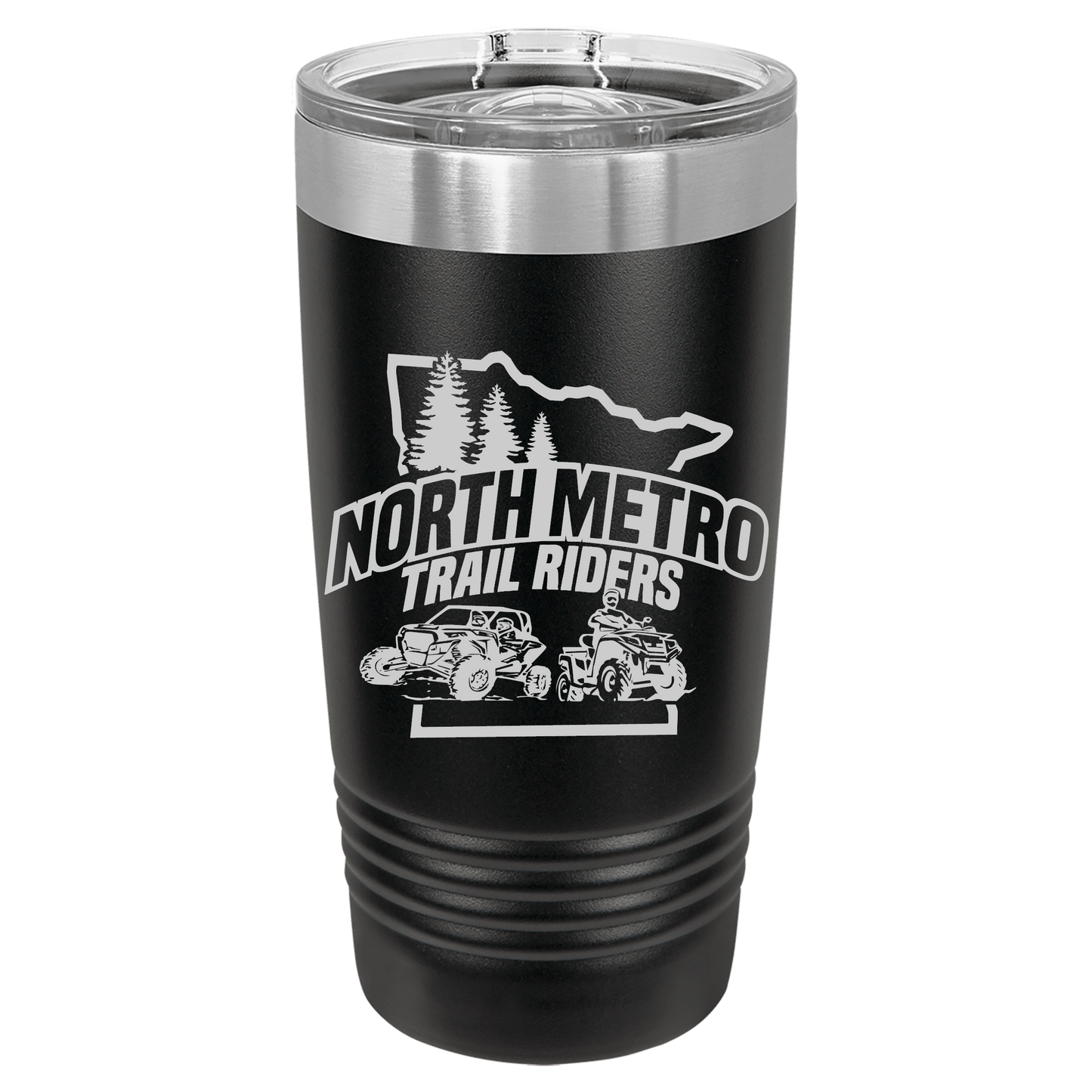 North Metro Trail Riders Tumbler Engraved - Polar Camel