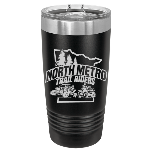 North Metro Trail Riders Tumbler Engraved - Polar Camel