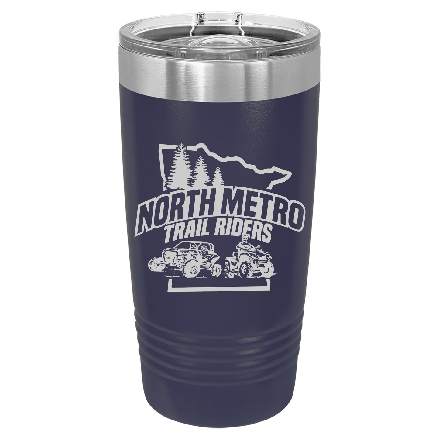 North Metro Trail Riders Tumbler Engraved - Polar Camel